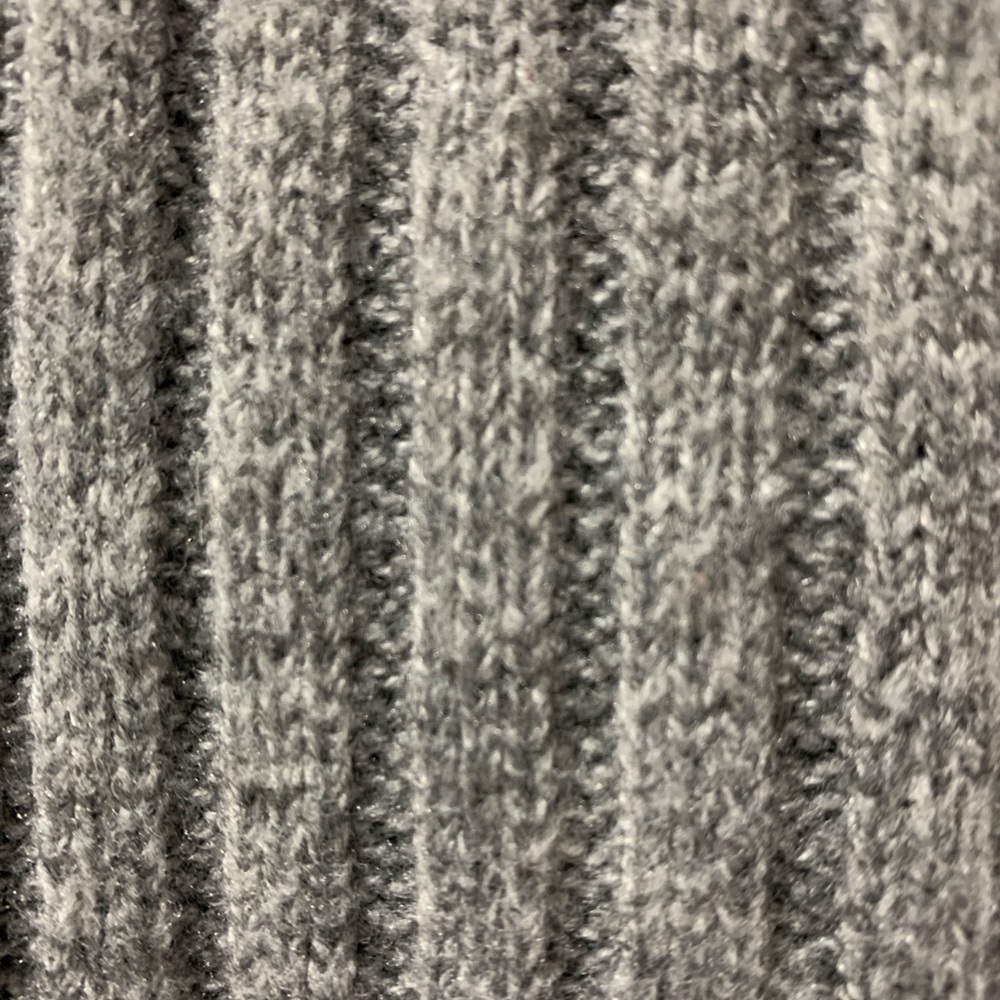 High Neck Solid Ruffle Fishtail Knitted Maxi Dress - image 7